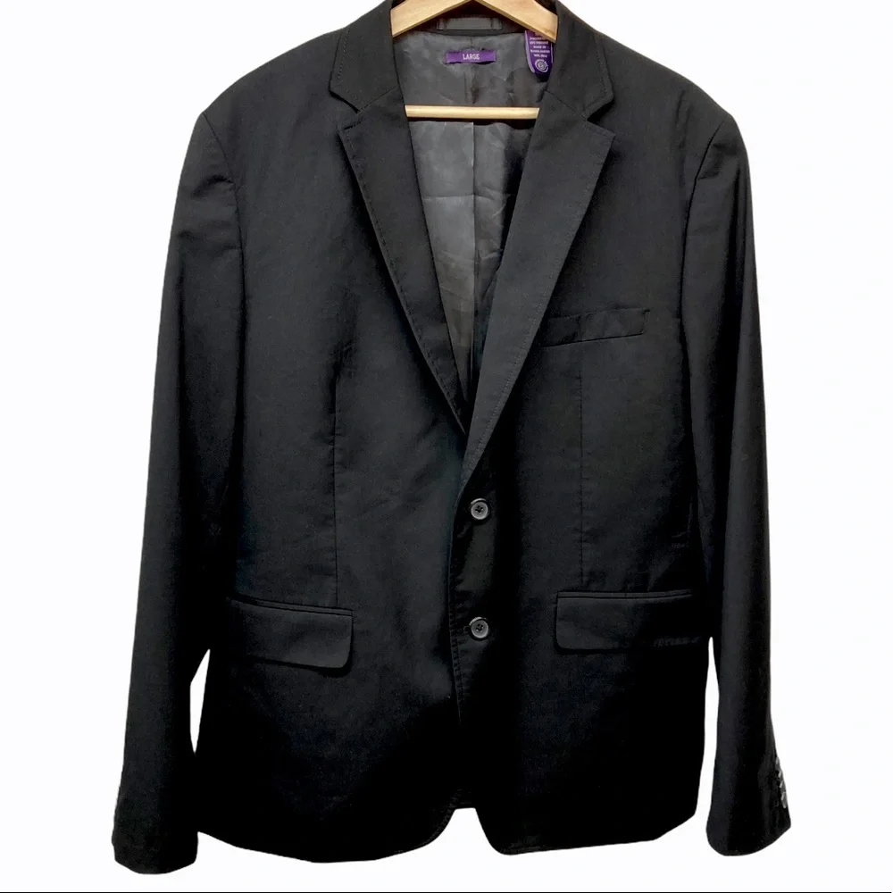 American Rag Sports Coat large slim-fit black